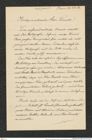 Nachlass Franz Steindachner, Brief von Franz Liechtenstern an Franz Steindachner (23.12.1883), Inv.Nr. 303.10, Seite 1